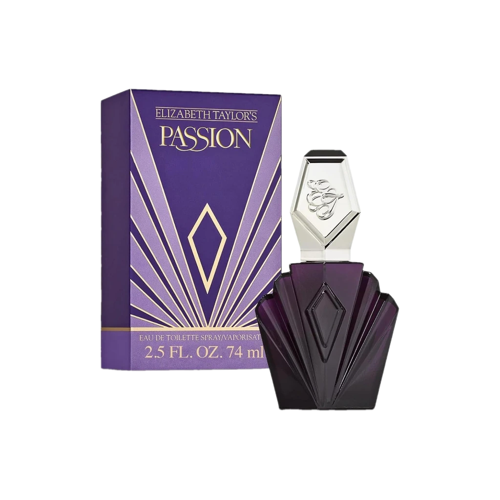 Elizabeth Taylor Passion Women's Perfume, Long-Lasting Eau De Toilette EDT Spray, Gift for Her, 2.5 fl oz