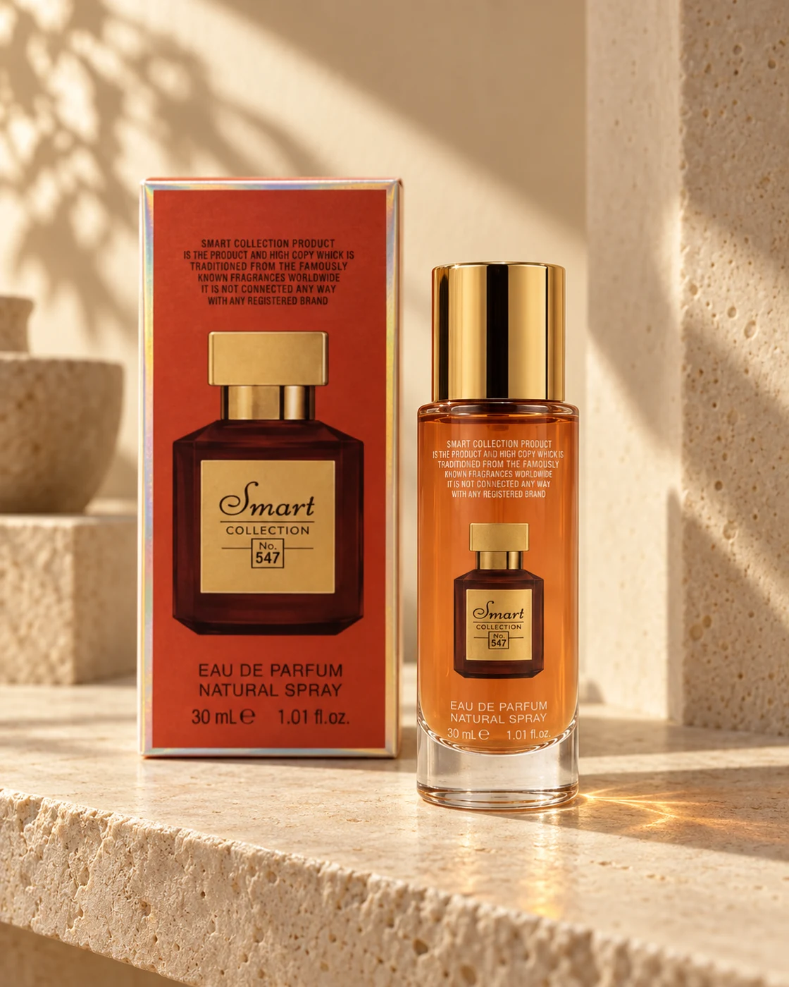 Smart Collection perfumes — No. 547 eau de parfum 30 ml bottle and box