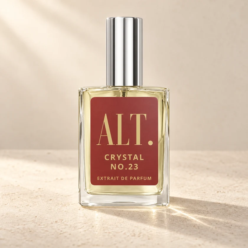 ALT. Fragrances Crystal No. 23, extrait de parfum, 60 ml perfume bottle